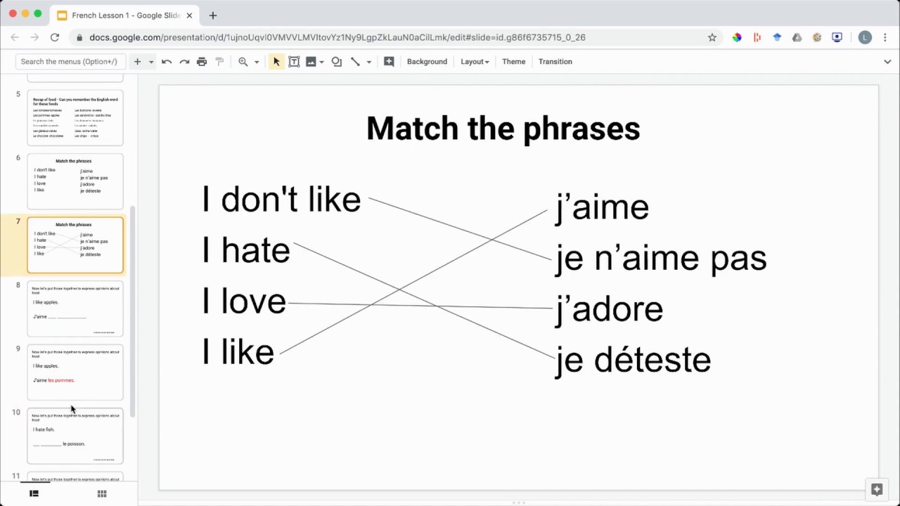 Opinions French YouTube