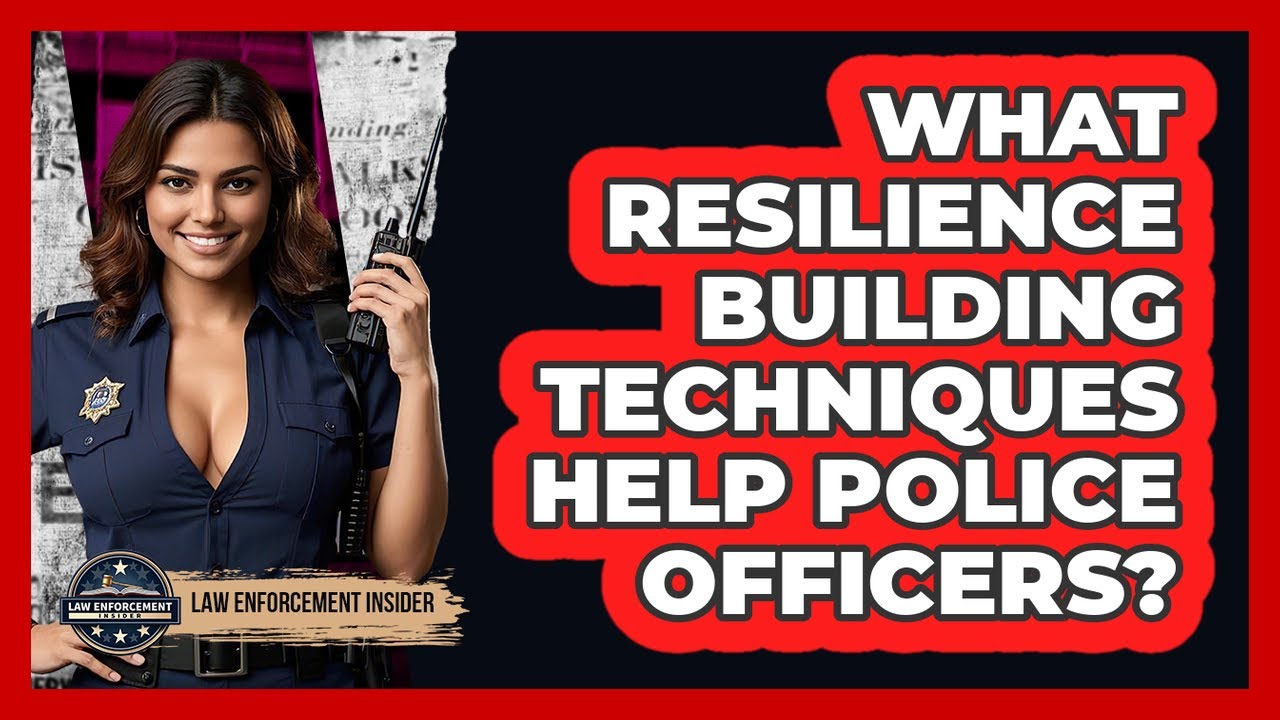 What Resilience Building Techniques Help Police Officers? - Law Enforcement Insider