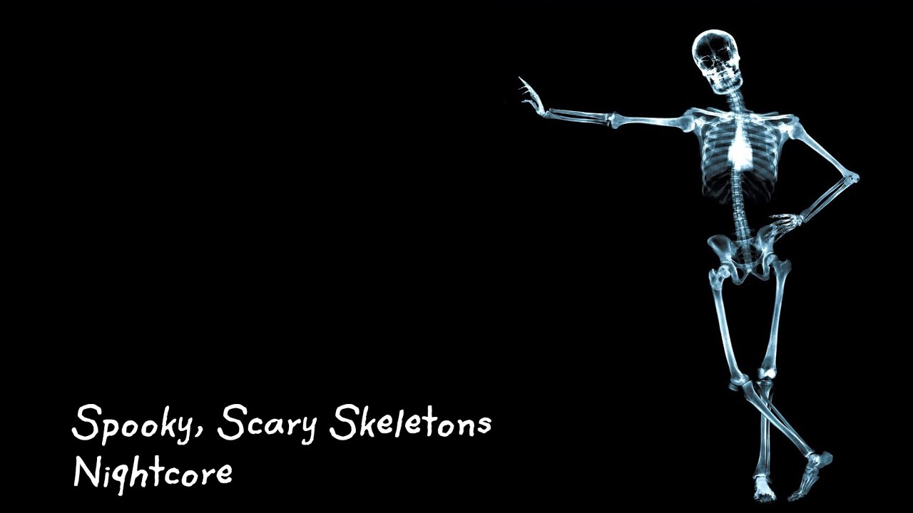 spooky scary skeleton song with lyrics