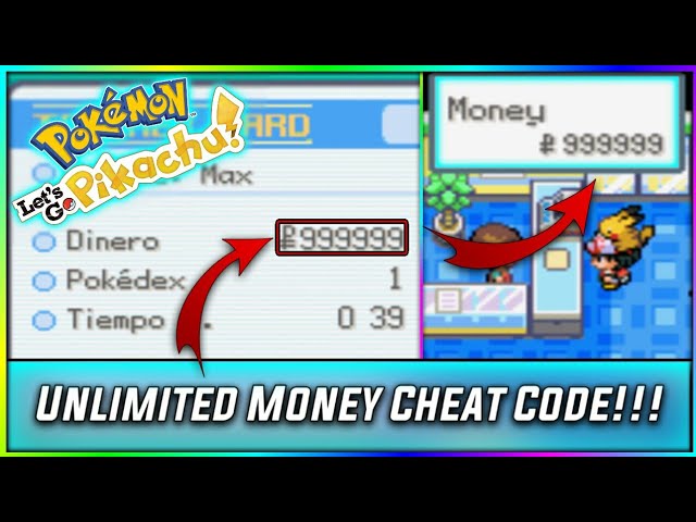 CHEATS POKEMON LETS GO LUGIA para GBA/ANDROID 