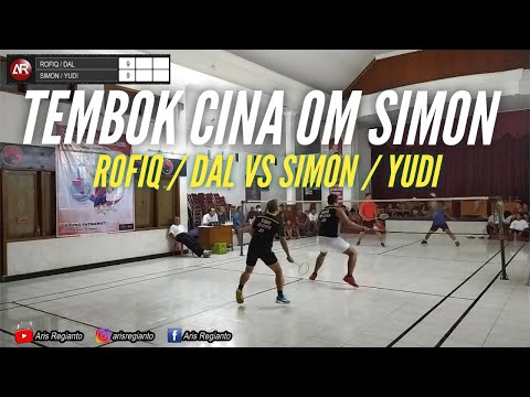 ROFIQ / DAL VS SIMON / YUDI | MATCH MERAH PUTIH CUP TAHUN 2021 | Badminton Ngawi | PBSI Ngawi