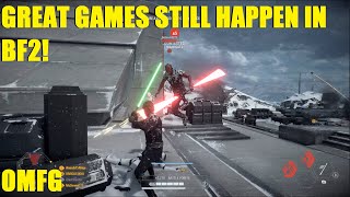 OMG, THE BEST BF2 match in 2022! How the Frick did this actually happen!!!? MUST SEE! SWBF2