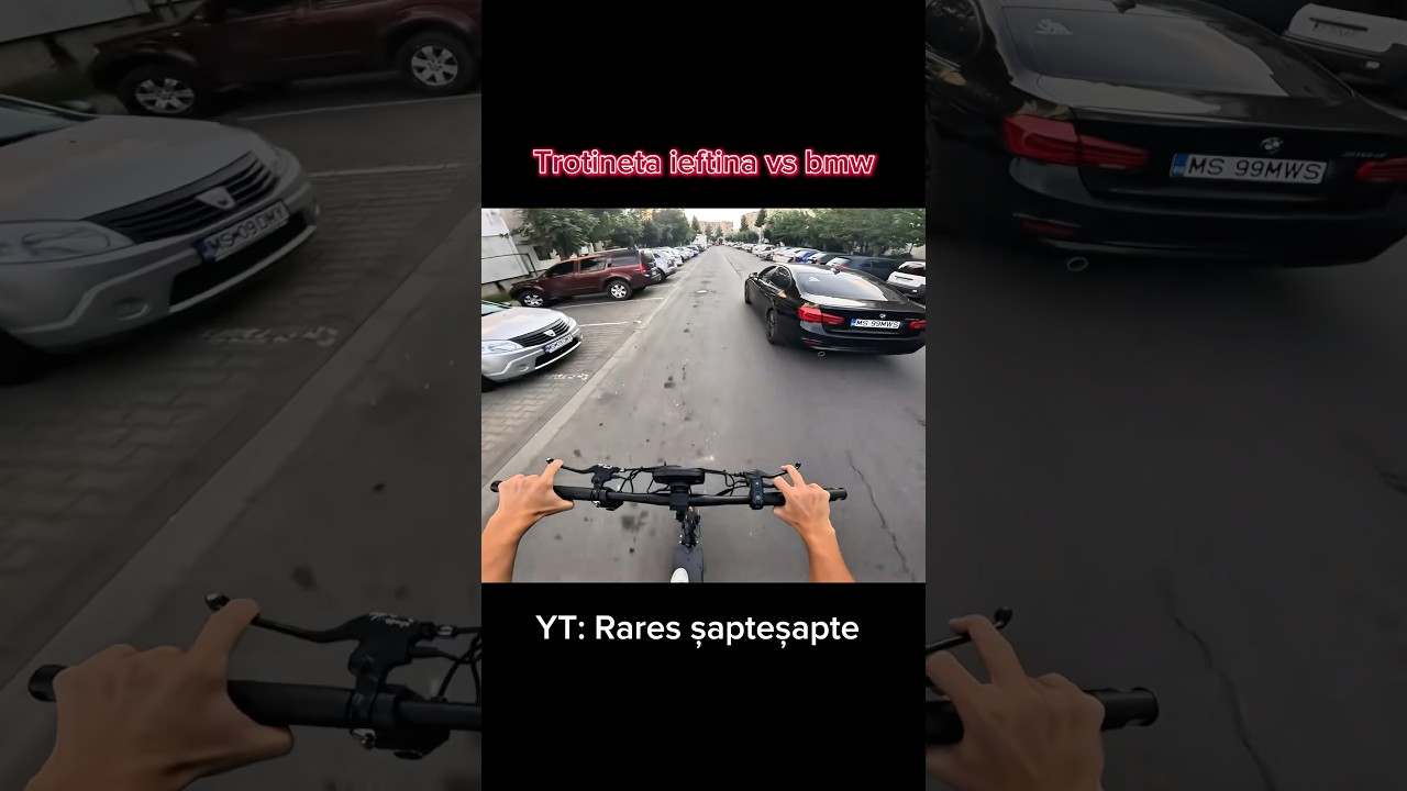 E doar un pamflet, nu luati in serios.Trotineta merge doar cu 25km/h! #escooter#ausom#virall#rares77