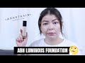 ABH LUMINOUS FOUNDATION LIGHTEST SHADE | Medium Coverage? Good for Dry Skin? | Mikilea