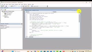 Adding a visual basic program to Excel