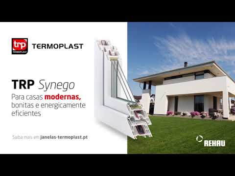TRP Synego - Janelas em PVC para casas modernas - Termoplast Romania