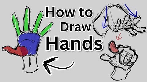 How To Draw Hands Part1 | Anatomy Tutorial | How to Draw The Human Body