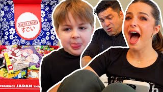 JAPANESE CANDY TASTE TEST!! | The Rae Family