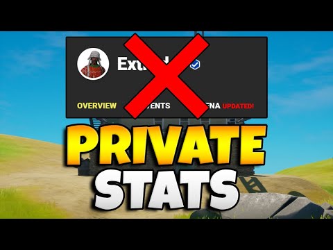 How to PRIVATE/HIDE Your Fortnite Tracker Stats (Quick And Easy)