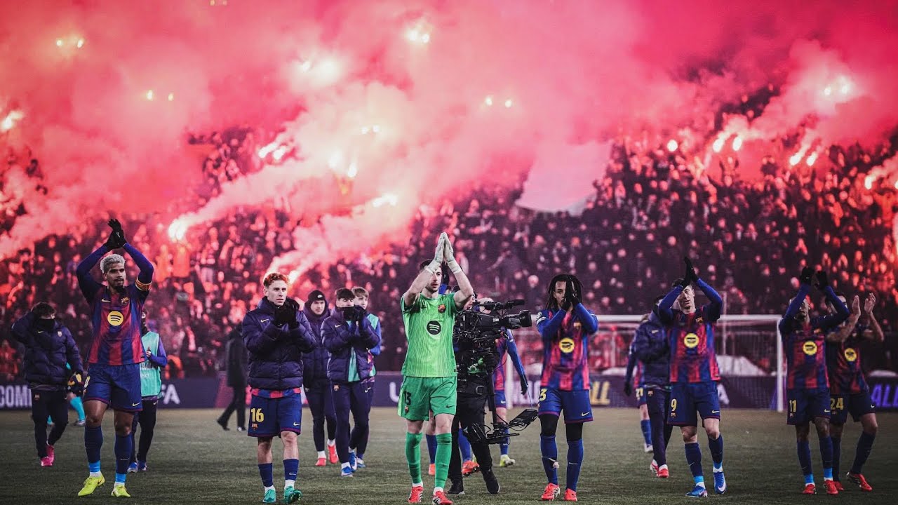 برشلونة يخسر للمباراة التانيه علي التوالي ويفقد صداره الدوري 🙄🙄