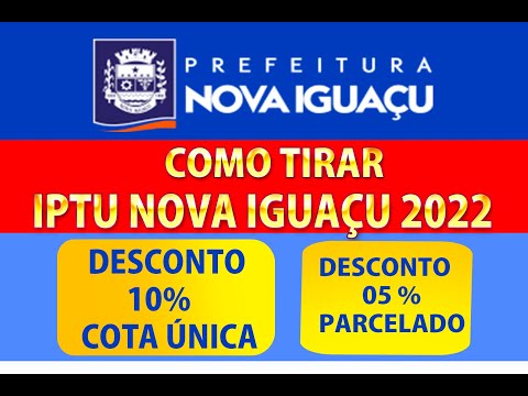 COMO TIRAR  IPTU NOVA IGUAÇU 2022 / 1º E  2ª VIA , PELA INTERNETE, passo a passo, sem erros !!