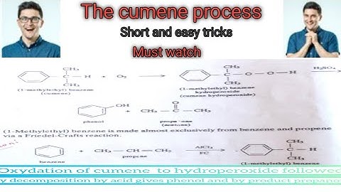 The cumene process short and easy tricks organic chemistry#chemistry#cumene