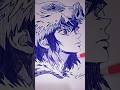 Beast Breathing! 🐗🔥 इनोसुके का जंगली अवतार | Demon Slayer Pen Art Challenge