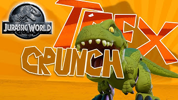T-Rex Crunch | NEW Dinosaur Song | Jurassic World | Kids Action Show | Music Cartoons