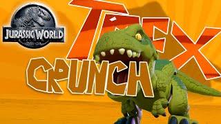 T-Rex Crunch New Dinosaur Song Jurassic World Kids Action Show Music Cartoons