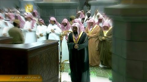 تهجد ليلة 26 رمضان 1439هـ تلاوة جميلة رائعة للشيخ #سعود_الشريم ( النساء 148 - المائدة 40 )