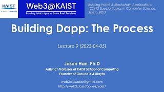 Web3@KAIST Lecture09 Building Dapp: The Process screenshot 5