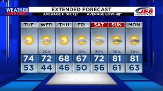 Southwest, Central Virginia Weather | 11 p.m. - Monday, April 22, 2024