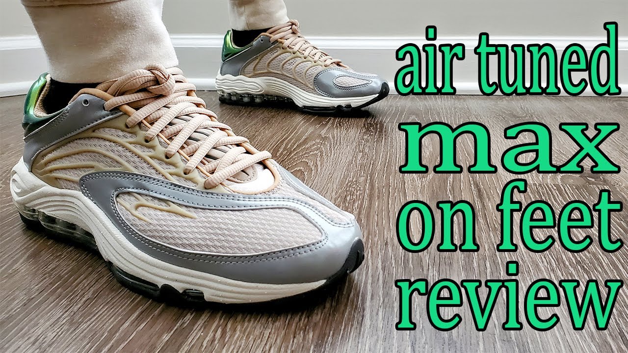 Nike Air Tuned Max Cream On Feet Review (DC9391 YouTube