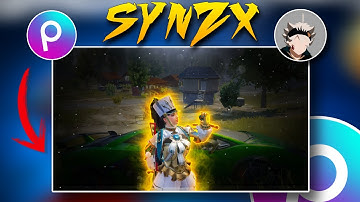 How To Make Thumbnail Link@SynzX in Picsart || PicsArt Montage Thumbnail ||Bgmi Montage Thumbnail