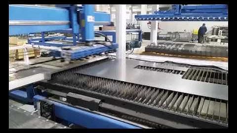 CNC Fiber Laser Cutting Machine Automatic Loading and Unloading 1