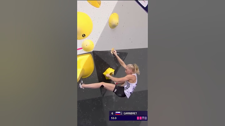 Janja Garnbret's 🇸🇮 INSANE STRENGTH!!!!