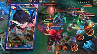 Ruby Aspirant Gameplay 2026 11 | Ruby vs Uranus Exp Lane | No Ending Teamfight + Di kaya 1v1 ni Ura