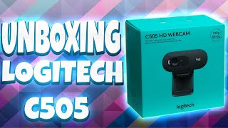 UNBOXING LOGITECH C505 HD WEBCAM | CUSTO BENEFICIO P/ COMEÇAR STREMAR |