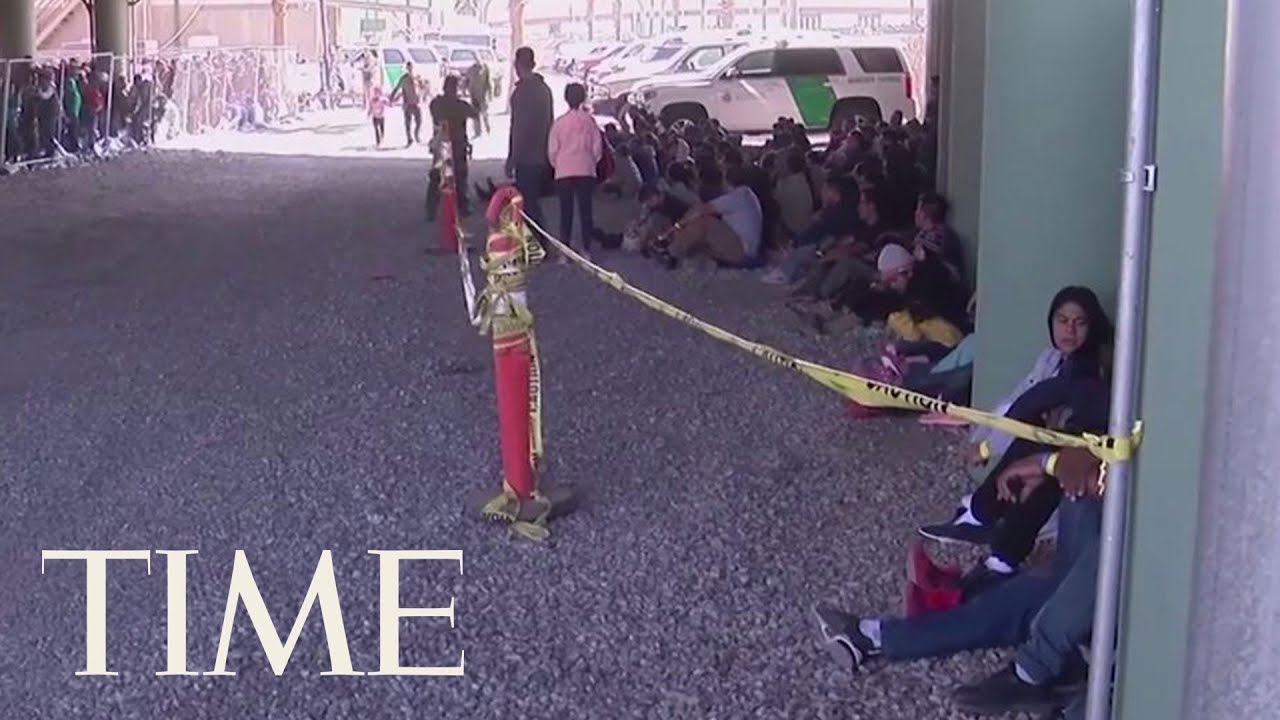 Migrants To Be Moved From Holding Area Under An El Paso Bridge After ...