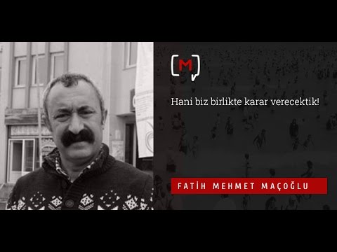 Fatih Mehmet Maçoğlu: \