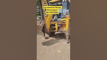 Interlock bricks Jcb Test🏆 Sai Interlock Bricks Dharmapuri #interlockbricks #interlockingbricks