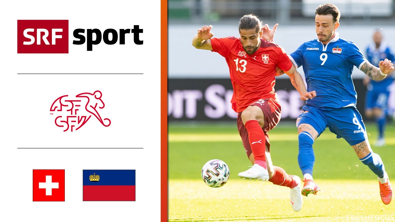 Schweiz Liechtenstein Highlights Länderspiel Fussball SRF