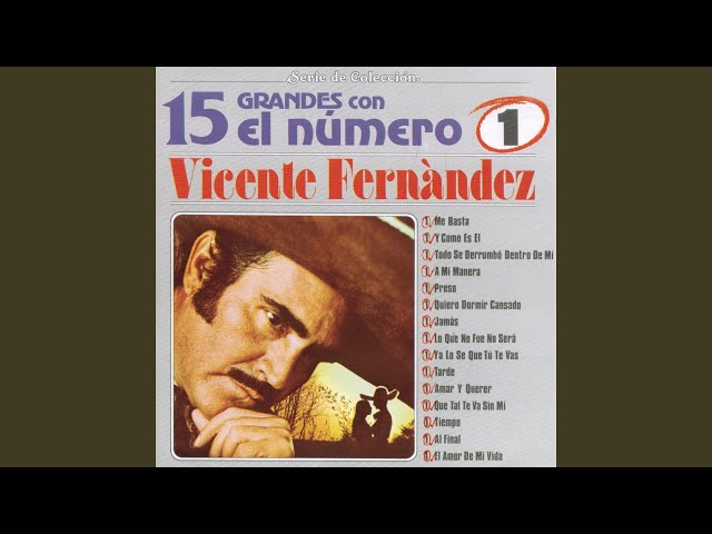 Vicente Fern�ndez, Vicente Fern�ndez - Todo Se Derrumbo Dentro de Mi