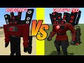 TITAN SPEAKERMAN MINECRAFT vs GARRY'S MOD - SKIBIDI TOILET - WHO IS BEST?