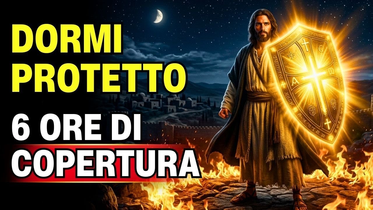 ⚔️ Dormi in Pace: Dio COMBATTE i Tuoi Nemici Nascosti Questa Notte, 6 Ore di Protezione