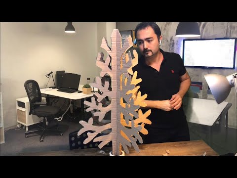 Video: Bir Karton Noel Ağacı Nasıl Yapılır