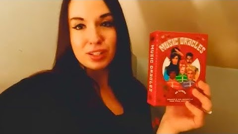 MUSIC 🎶 ORACLES UNBOXING!! Check out this unique deck!! 😍😍