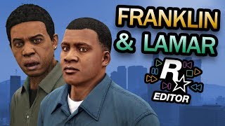 GTA 5 Franklin and Lamar's Intro | Rockstar Editor Version