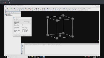 Finding crystal structure type with Materials Studio