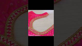 Blouse lace design cutting and stitching #shorts #shortsvideo #rohinifashion screenshot 5