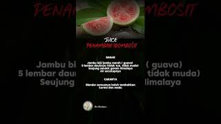 Juice penambah trombosit #motivasikesehatan #tipskesehatan