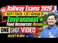 Railway Exam 2026 | Science Environment + Food Resources Marathon 🔥| Rajneesh sir
