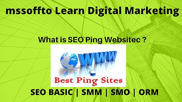 What is  Ping Submission Sites in Hindi | Ping URL on other websites | How to Ping my Website