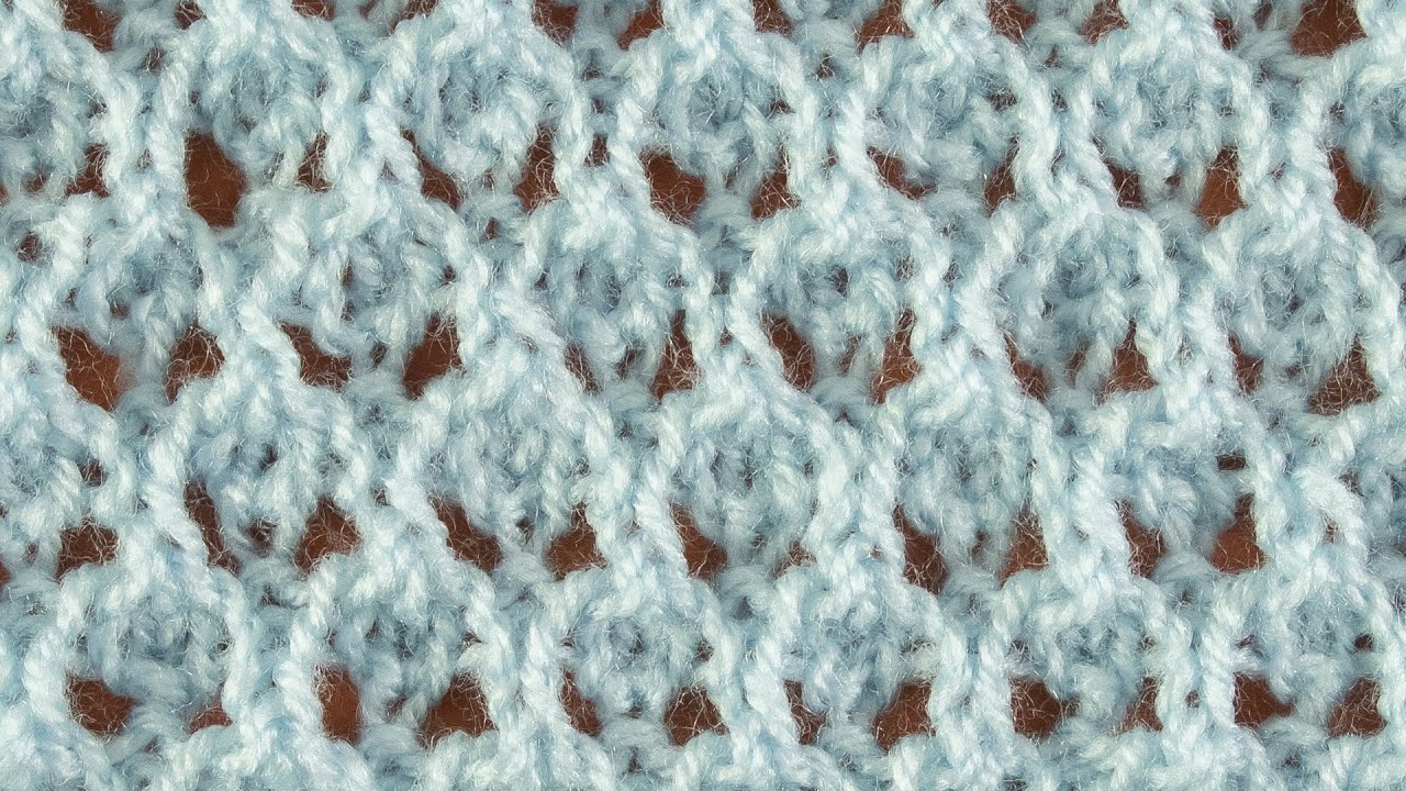 Punto Cocciniglia a maglia (facilissimo e bello su entrambi i lati)