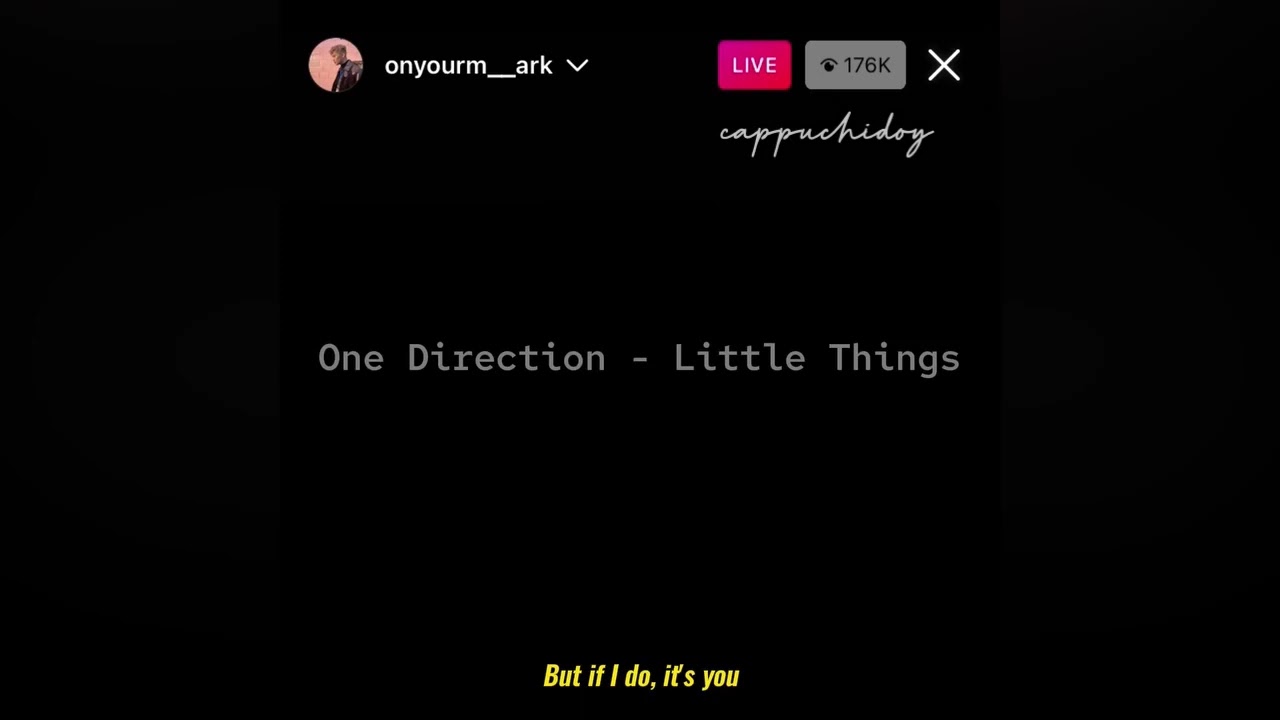 [220113] Mark Lee NCT playing guitar + cover [One Direction - Little Things] With Lyrics | InstaLive