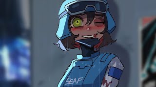 Saving Helldivers SEAF Girl | BasedBinkie Comic Dub | Helldivers 2 Comic Dub