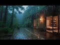 Stress Melts Away 🌧️ Sons de Pluie for Relaxation &amp; Quiet Sleep 😌