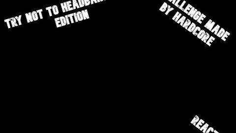 TRY NOT TO HEADBANG 2021 EDITION BY @Hardcore | Reaction