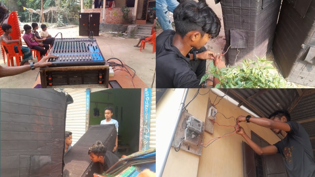 JBL সাউন্ড বক্স😎 Biyer Program গ্রামের বিয়ের ভিডিও🥰 Village Dj Vlog Video