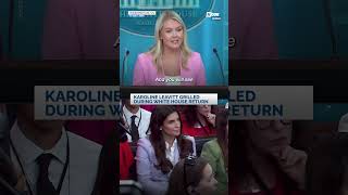 Karoline Leavitt Grilled During White House Comeback by Kaitlan Collins